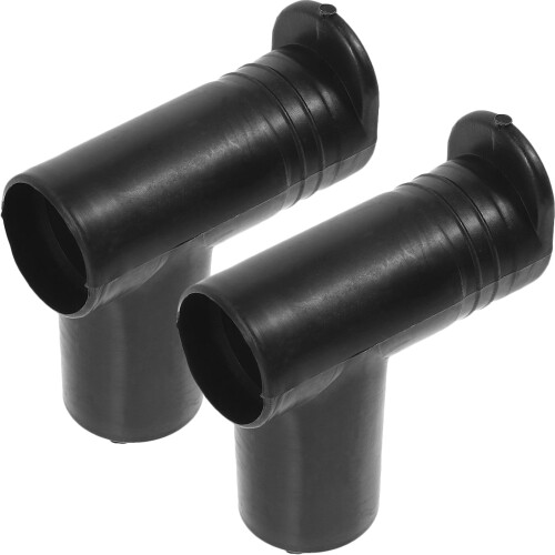 2pcs Clothes Rack Connector Right Angle Clothes Rack Connector Joints For Clothes Rack