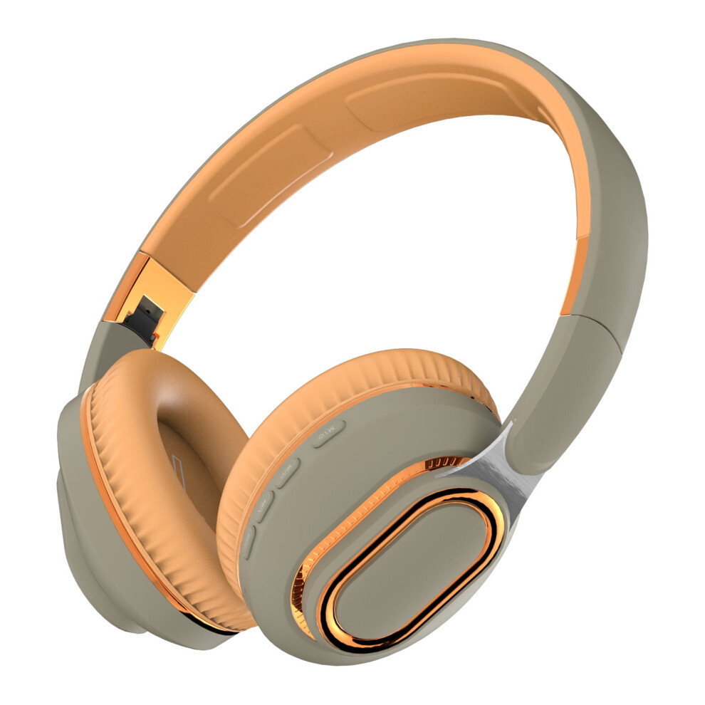 Head-mounted Bluetooth headset Type-C interface folding card subwoofer stereo wireless headset-image-OPC-PQXDPP6-NEW