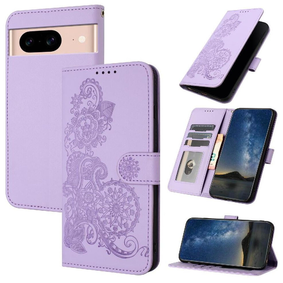 Case For Google Pixel 8A Flip Folio Book Pu Leather Magnetic Closure Kickstand Protective With Card Slot Stand 9322103584142