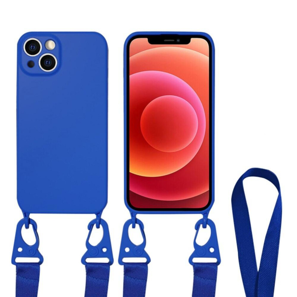 Compatible With Iphone 12 Crossbody Phone Case With Detachable Lanyard Cover With Drop Protection Adjustable Rope Pink/Green/Red 9322103584388