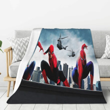 Flísová deka Spider-Man Super měkká útulná přehozová deka, dětské ložní prádlo Vlastnosti - Super měkká 60"X50"