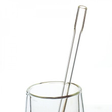 Special Fine Curved Glass Straight Bend Drinking Glass Straws Reusable Eco-friendly Tubularis Snore Piece Tube