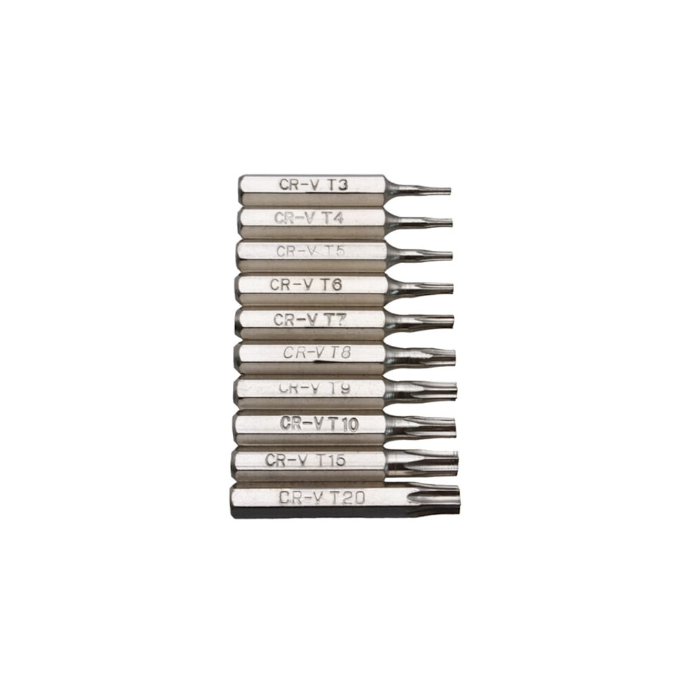 10-Pack Torx Screwdriver Bit Set T3 T4 T5 T6 T7 T8 T9 T10 T15 T20 For Cr-V Mobile 9322103749923