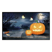 Tarmeek Efterårsdekoration Halloween-dekorationer Indendørs Udendørs Halloween-gulvmåtte Entre Køkken Fodmåtte Blød Skridsikker Måtte 40x60cm