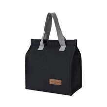 Borsa termica per il pranzo NERA nera