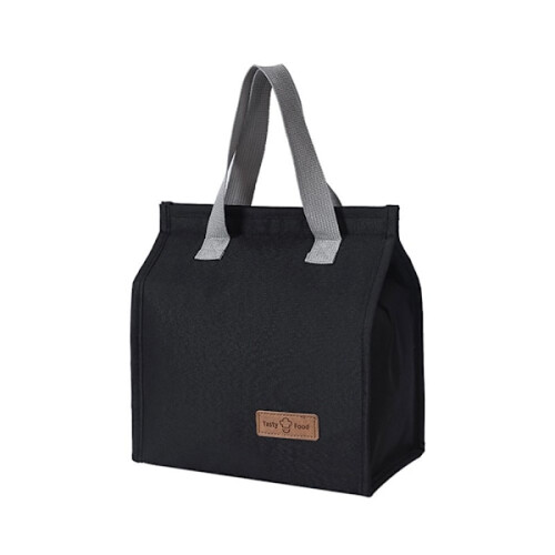 Borsa termica per il pranzo NERA nera