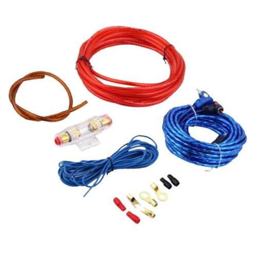 Car Audio Speaker Cable Wire 8GA Amplifier Subwoofer Installation Kit