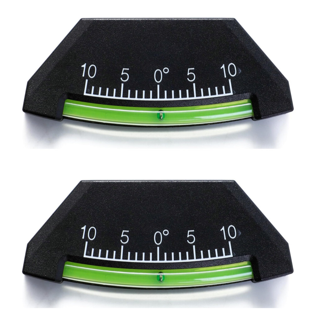 Rv Leveling System With Precise Tilt Gauge, Visibility Adhesive Mount For Rv Camper Trailer 9365369030435
