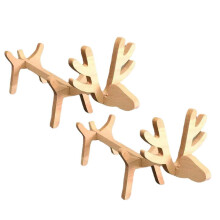 Xubond Wooden Wine Rack, Pig Bottle Holder & Baking Tray Set, Countertop Bar Decor, Compatible with Cabinet Storage & Baking Needs