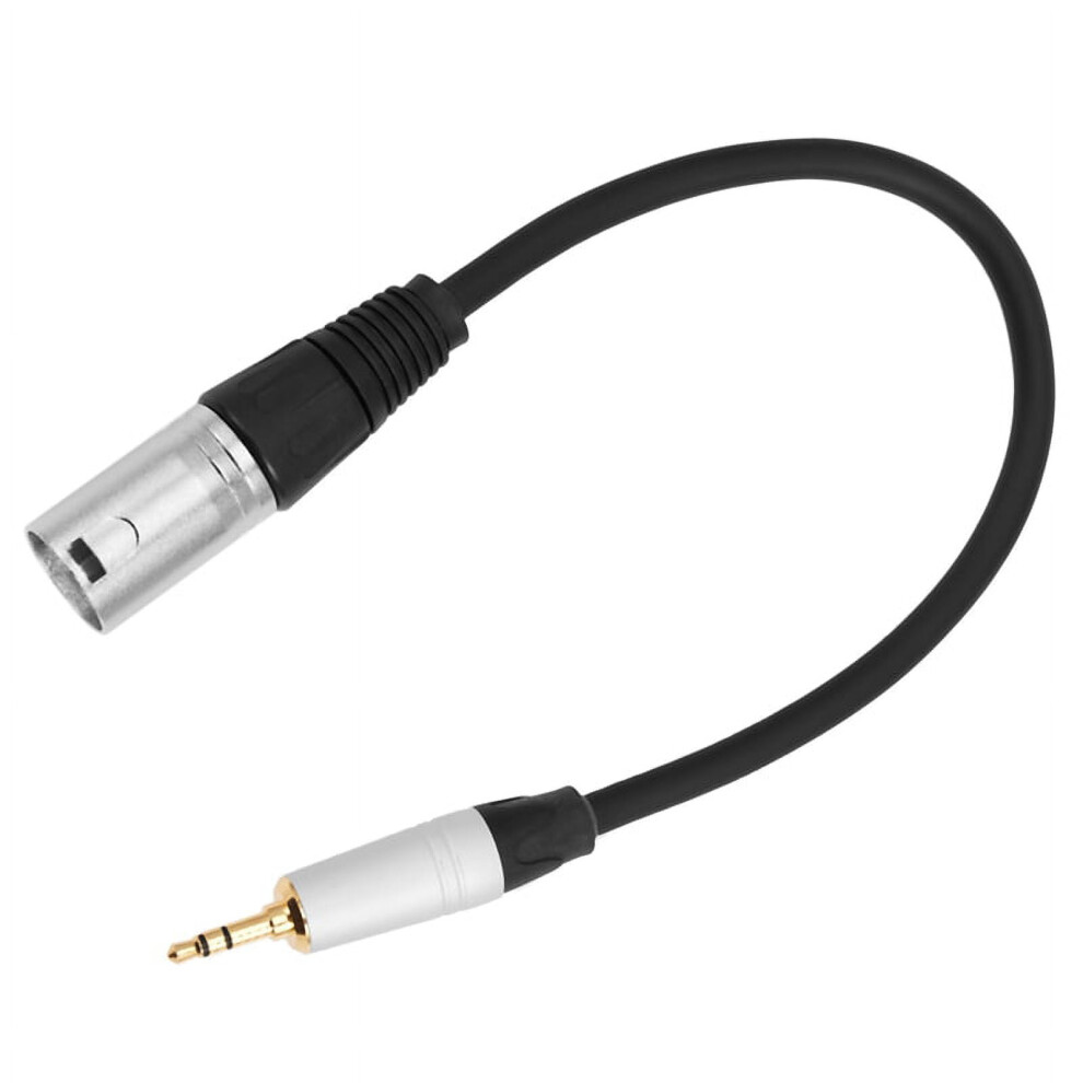0.3 Meters 3.5Mm Male Jack Plug To 3 Pin Xlr Male Shielded Stereo Cable For Microphone Audio Record 9191629682867