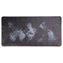 Gaming Mouse Pad with Shockproof Design, Extended Size Computer Mat for Keyboard and Mouse, Anti Scratch PU Leather Desk Pad with High Quality