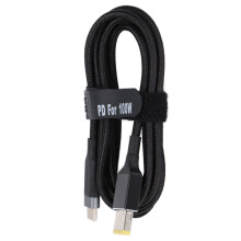 Schnellladegerät für Thinkpad, 100-W-Power-Delivery-Universal-Ersatzkabel mit verstärkter Verbindung, 0,5 m, unterstützt Schnellladung bis zu 100