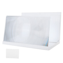 Loupe d'écran de téléphone HD ultra claire, pliable, avec lentille anti-lumière bleue, pour tous les smartphones. Confortable et sûre.
