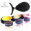 Eyeshadow Stamp Crease Applicator Kit with Pigmented Powder, Washable Silicone, BeginnerFriendly 1