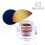 Eyeshadow Stamp Crease Applicator Kit with Pigmented Powder, Washable Silicone, BeginnerFriendly 2