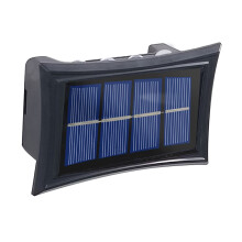 Luci solari da esterno Zeceouar, con sensore di luce, resistenti alla pioggia, compatibili con cortile, terrazzo, giardino e garage - Offerta estiva