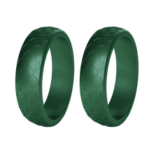 5,7 mm Obľúbené pre ženy Silikónové Cool Rings Silikónový snubný prsteň Environmentálny Outdoor Sports RingX2 9