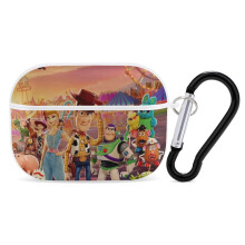Toy Story-etui til Airpods Pro, damedesign, understøtter trådløs opladning