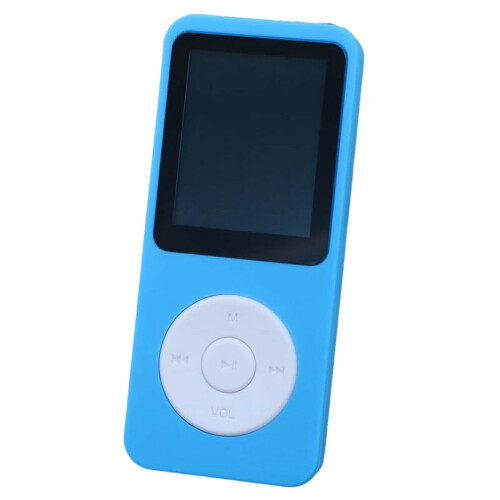 Leitor de música portátil MP3/MP4/FM com tela colorida de 1,8 polegadas, compatível com Bluetooth, ideal para crianças e como presente de Natal.