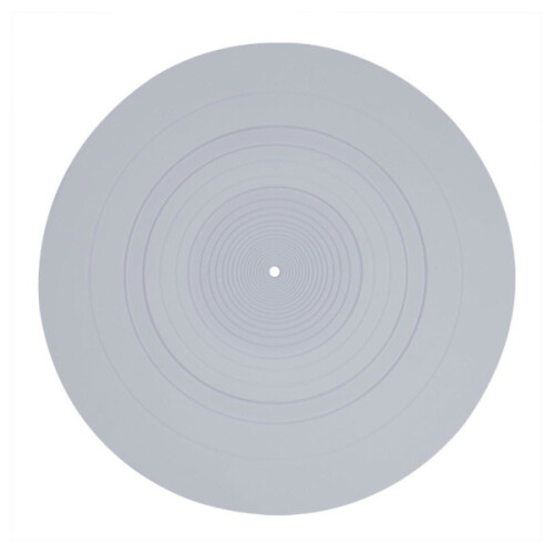 Tapete de silicone emborrachado de 12 polegadas para toca-discos de vinil LP. 1