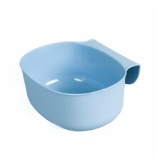Cutii de depozitare din plastic alb pentru organizarea cămării, cu patru mânere, ustensile și gadgeturi de bucătărie