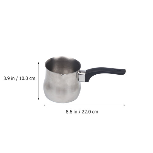 Pichet à mousser le lait en acier inoxydable 650 ml 1