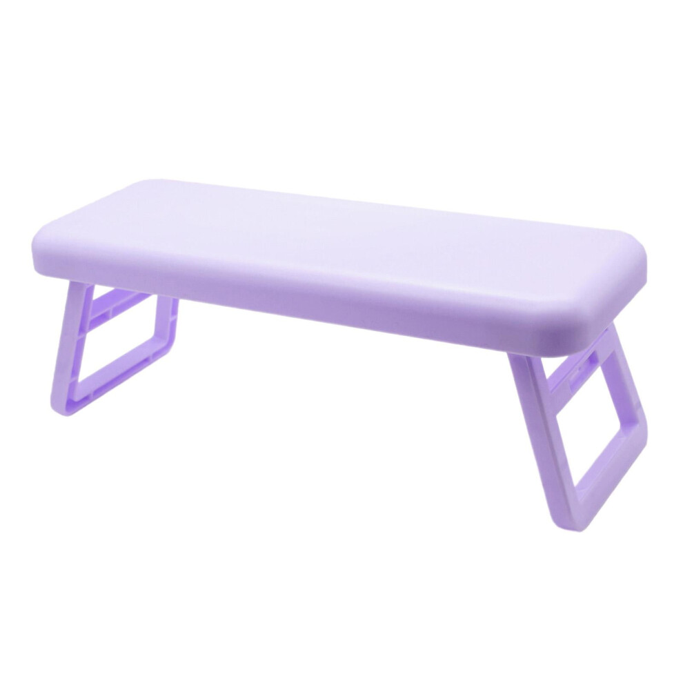 TOOYFUL Nail Arm Rest,Nail Pillow Hand Rest,Non Slip,Nail Arm Rest Cushion,Manicure Hand Rest Stand,for Nail Technician Use,Must Have violet