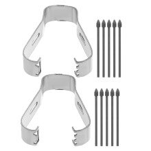 2 sets stylus telefoons pen elektrische touchscreen notities plastic metaal