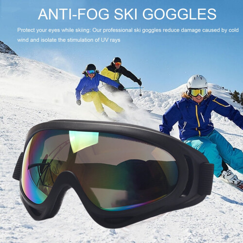Γυαλιά snowboard Toudaret για άνδρες και γυναίκες, ρυθμιζόμενα αντιανεμικά γυαλιά σκι με 1