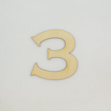 Stück, 15,2 cm x 0,3 cm große Holzzahlen in kupferfarbener gotischer Fettschrift. Ideal für Bastelprojekte und verschiedene Dekorationen.