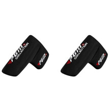 2x Putter Head Cover Golf Club Beschermhoes Putter Headcover met borduurwerk