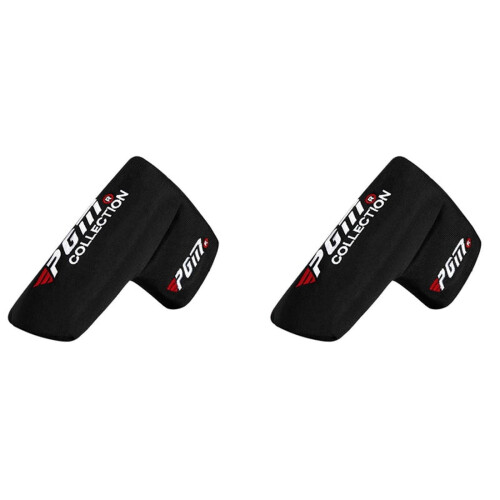 2X Κάλυμμα κεφαλής Putter Κάλυμμα κεφαλής γκολφ μπαστούνι προστασίας κεφαλής