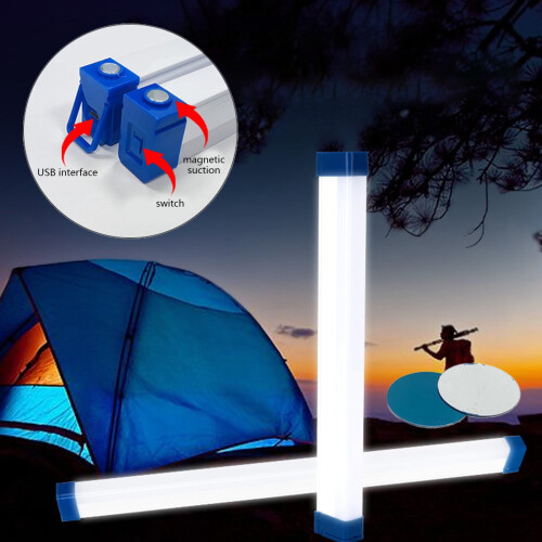 Λάμπα έκτακτης ανάγκης LED Λάμπα φόρτισης USB Διακοπή ρεύματος Εξωτερική 1