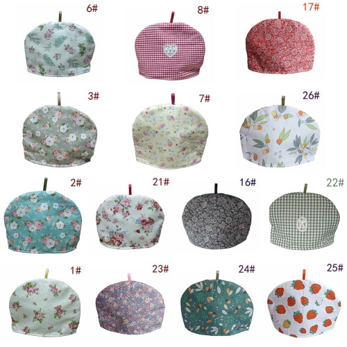 Cotton Tea Cozy για τσαγιέρα - Μονωμένη μεγάλη τσαγιέρα Cozy - Νέο κάλυμμα μόνωσης 1