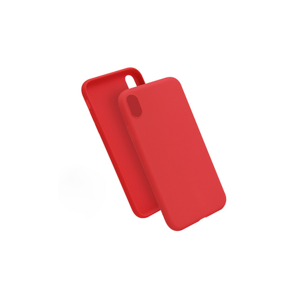 Compatible With Iphone Xs Max - Stylish Silicone Case From Leman Red 9448196106891