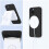 Capa de silicone MagSafe compatível com iPhone 13 - Preta 4