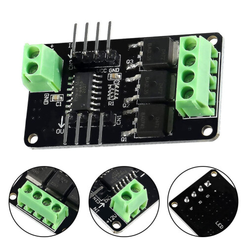 Modulo driver per strisce LED RGB a colori Mosiee, controller per STM32AVR 2
