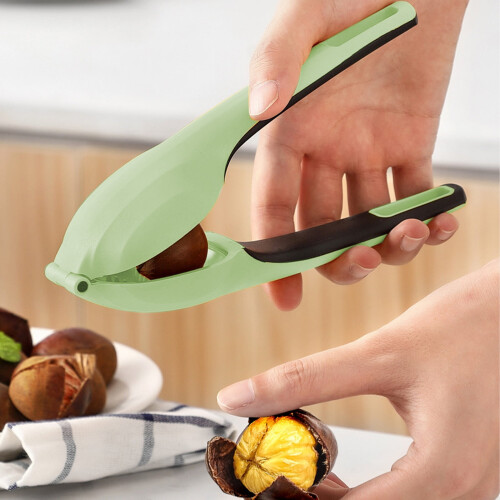 Yonrjhukm Easy Grip Chestnut Opener, Multi Function Tool for Smoothly Splitting and Peeling Chestnuts 2