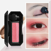 Waterproof LongLasting Eyeshadow Palette with Sponge Applicator for Travel and Daily Wear