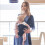 Μάρσιπος LNKOO Baby Sling, από φυσικό βαμβάκι, συμβατός με νεογέννητα έως 13 κιλά, μαλακή 3