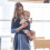 Μάρσιπος LNKOO Baby Sling, από φυσικό βαμβάκι, συμβατός με νεογέννητα έως 13 κιλά, μαλακή 7