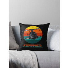 Airwolf Sunset1980s Retro Classic Fodere per cuscini decorativi Fodere per cuscini Divano16x16 pollici Due lati