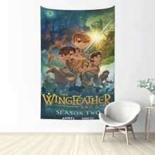 A Wingfeather Saga Anima gobelin poszter hálószoba szoba díszített fali dekoráció tizenéves fiúknak kollégiumi nappali