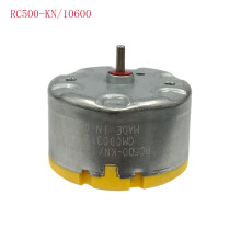 Motor de escova de carbono RC500-KN/13500/14440/10600, motor CC, motor CC de eixo redondo de 6-12 V e 5500 RPM para robô varredor de máquinas de