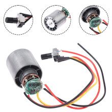 Minxio DC12/24V Brushless Motor 110000RPM High Speed Aluminum Alloy Impeller Duct Fan,24V
