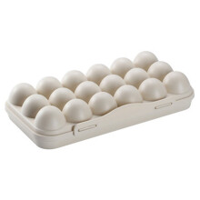 WRXMIJNHGSA Liquidación, Caja para huevos de refrigerador de cocina de 18 rejillas Caja de almacenamiento de huevos anticolisión Caja para huevos