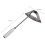 Enxada manual para jardinagem, enxada oca de 38 cm (15 polegadas) para remoção de ervas daninhas, com cabo de borracha antiderrapante (oca). 3