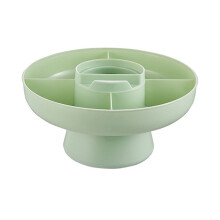 Plateau à goûter Kiplyki Cyber Deals, boîte à 5 compartiments pour fruits secs et noix, rangement alimentaire, compatible avec une utilisation en