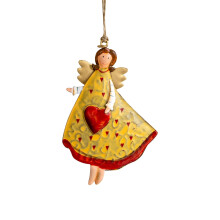 Décorations de sapin de Noël rétro en fer forgé, ensemble d'anges, compatible avec les ornements du Père Noël, nouveautés pour les fêtes de