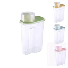 Boîte de rangement pour céréales Feiona, résistante, grande capacité (1,9/2,5 L), hermétique, pour aliments secs.